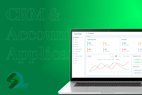 CRM & Accounting Application screenshot